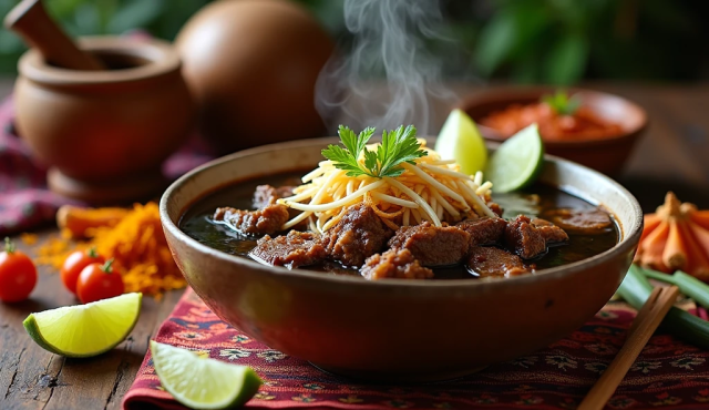 Rawon Sapi dengan Rempah Khas